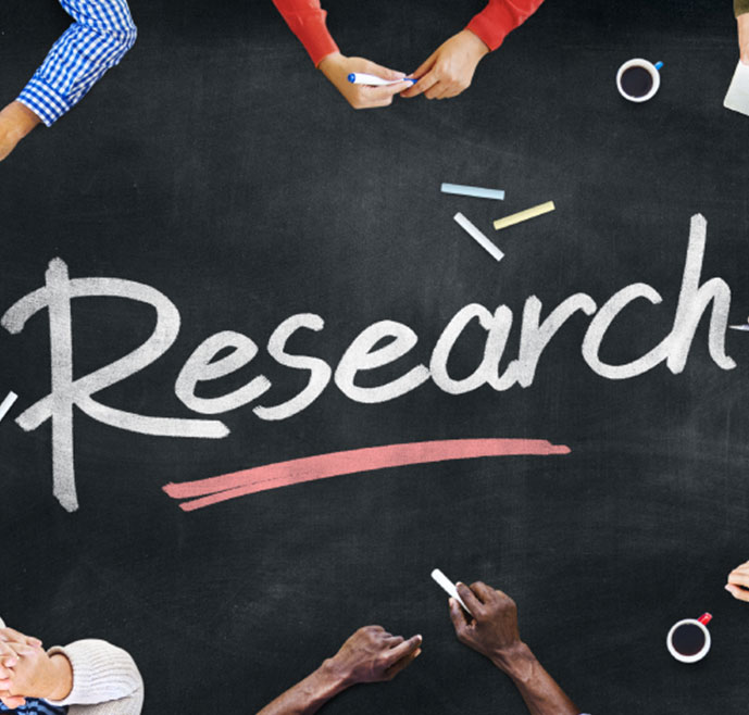 Banner image illustrating Abu Dhabi University’s research vision and mission.